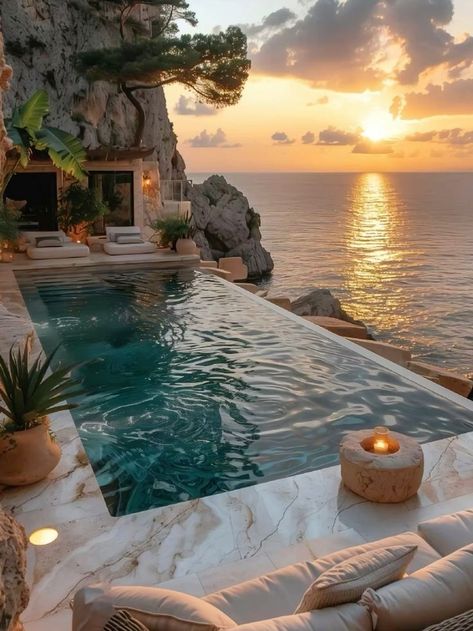 Dream Life House, Dream Beach Houses, Pretty Landscapes, Dream Beach, Dream House Interior, Dream Houses, Design Your Dream House, Dream House Exterior, Beach Houses