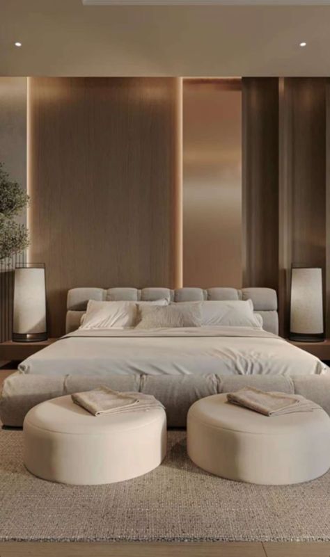 Big Luxury Bedroom, Luxury Apartment Bedroom, Luxe Bedroom, Luxury Bedroom Decor, Big Bedrooms, Interior Design Your Home, Living Room Design Inspiration, Luxury Bedroom Master, Luxury Bedroom