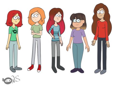 A groupshot of me and my friends in the Gravity Falls art style! Symbol Names (from left to right): Ember, Paintbrush, Raindrop, Diamond, Rocket How To Draw Gravity Falls Style, Gravity Falls Character Design Style, Gravity Falls Drawing Style, Gravity Falls Style Art, Gravity Falls Art Style Reference, Gravity Falls Character Base, Gravity Falls Character Design, Gravity Falls Outfit, Gravity Falls Art Style