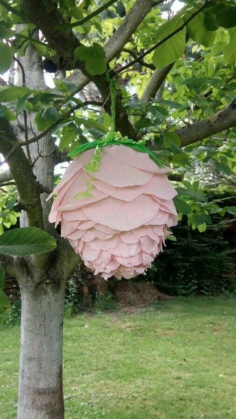 This #flower #piñata #diy was so much #fun to #create #birthday Fairy Birthday Pinata, Flower Pinata Diy, Aesthetic Pinata, Fairy Birthday Party Ideas Aesthetic, Pinata Aesthetic, Fairy Piñata, Piñata Aesthetic, Mushroom Pinata, Fairy Pinata