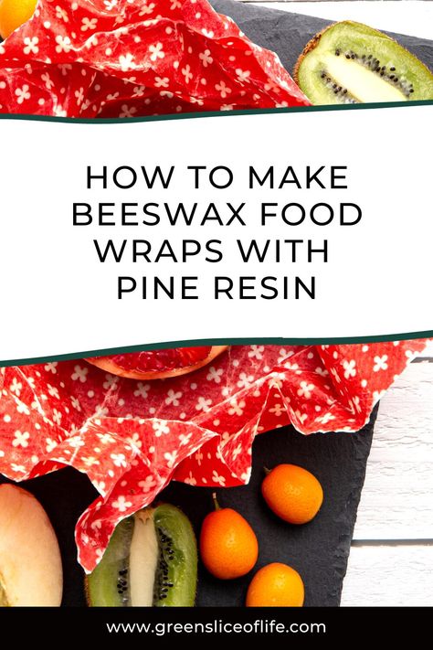 Beeswax Wraps Diy, Homemade Alternatives, Diy Beeswax Wrap, Beeswax Food Wraps, Bees Wax Wraps, Pine Resin, Square Cookies, Eco Crafts, Eco Friendly Diy