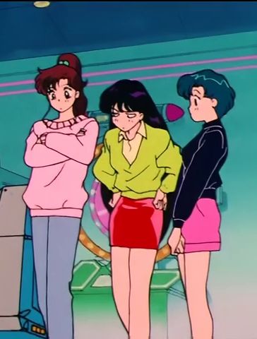 This blog is dedicated to the outfits of the Sailor Soldiers in their civilian forms. I will be... | Sailor moon outfit, Sailor moon fashion Makoto Kino Outfits, Ami Mizuno Outfits, Rei Hino Outfit, Sailor Soldiers, Sailor Moon Outfit, Ami Mizuno, Sailor Moon Fashion, Sailor Moon Screencaps, Makoto Kino