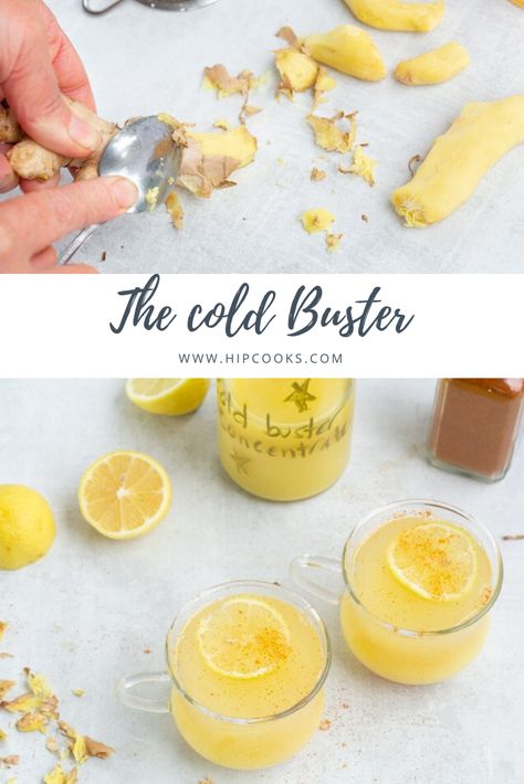 It’s time to feel better fast with the Cold Buster Tonic. Tonic For Colds, What To Drink When You Feel A Cold Coming, Cold Buster Juice, Cold Buster Tea Recipe, Cold Buster Drink, Recover From A Cold, How To Kick A Cold Fast, Food For A Cold Feel Better, Cold Buster Soup