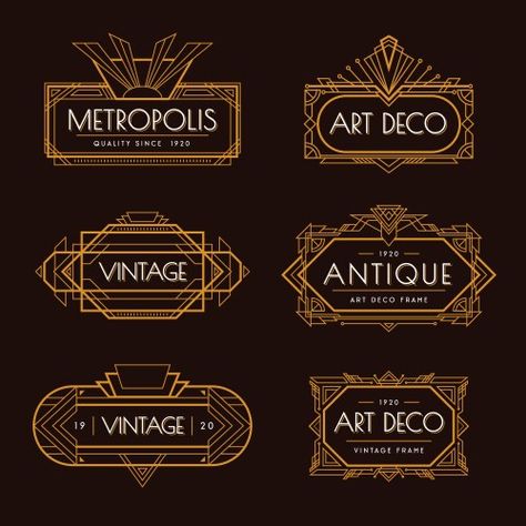 Art Deco Lettering, Art Deco Typography, Art Deco Border, Arte Art Deco, Art Deco Logo, Art Deco Borders, Art Deco Fonts, Art Deco Ideas, Art Deco Cards