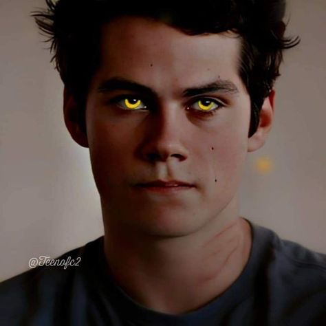 Werewolf Stiles Stilinski, Stiles As A Werewolf, Werewolf Stiles, Stiles Werewolf, Big Wolves, Actor Icons, Werewolf Eyes, Teen Wolf Fan Art, Wolf Meme