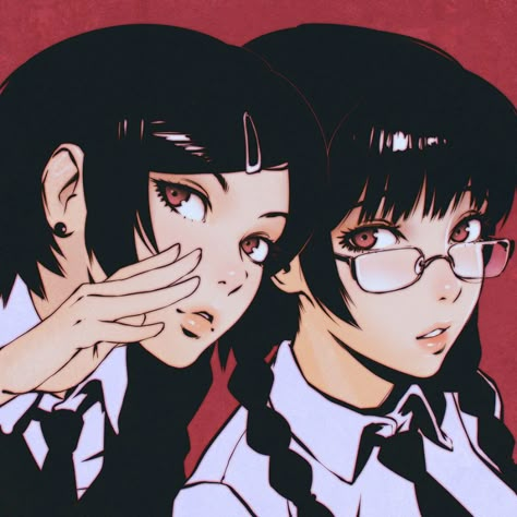 ⸙ inspiração - sombreado ⸙ Gossiping Drawing Reference, 2 Girls Drawing, Manga Beauty, Kuvshinov Ilya, Ilya Kuvshinov, Manga Pics, Art Pfp, Girls With Glasses, 영감을 주는 캐릭터