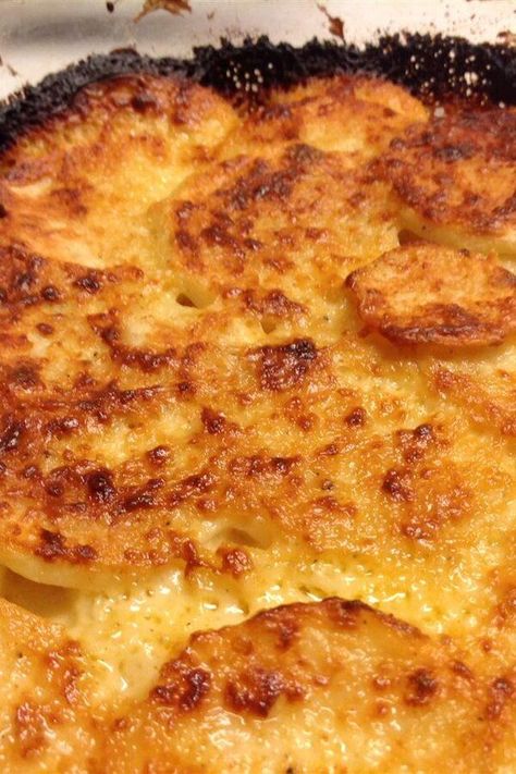 Creamy Au Gratin Potatoes All Recipes, Potato And Onion Au Gratin, Sure Gratin Potatoes, Homemade Potato Au Gratin, Recipe For Au Gratin Potatoes, I’ll Gratin Potatoes Recipe, Augratin Potatoes Simple, Potato Au Gratin Scalloped, Home Made Au Gratin Potatoes