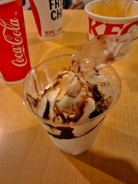 KFC Kfc Ice Cream, Foodie Instagram, Ice Cream, Cream, Quick Saves, Instagram