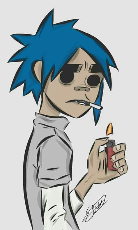 Gorillaz Art Style, Gorillaz Fan Art, Gorillaz Art, Graffiti Style Art, Graffiti Characters, Graffiti Drawing, Naha, Book Art Drawings, Gorillaz