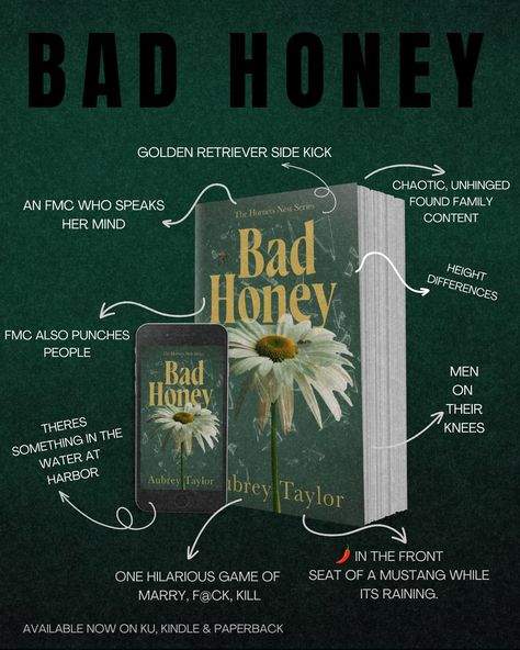 ✨weirdly specific Bad Honey things✨ About the book: 🐝 College baseball romance 🐝 He falls first 🐝 Mental health rep 🐝 Sports romance 🐝 Addiction rep 🐝 Found family 🐝 LGBTQ+ rep 📖 Bad Honey by Aubrey Taylor Get it here: https://a.co/d/bwVtMQl #BadHoney #AubreyTaylor #BadHoneyAubreyTaylor #foundfamilytrope #hefallsfirst #collegeromance #collegesportsromance #collegesports #bookquotes #bookstagram #sportsromance #contemporaryromance #bookrecommendations #romancereads #spicybooks #steamyroma... Queer Romance Books, College Romance Books, Spicy Queer Books, Queer Ya Books, Baseball Romance, Lesbian Romance Books Spicy, Lgbtq Fantasy Books, Best Islamic Books, College Romance