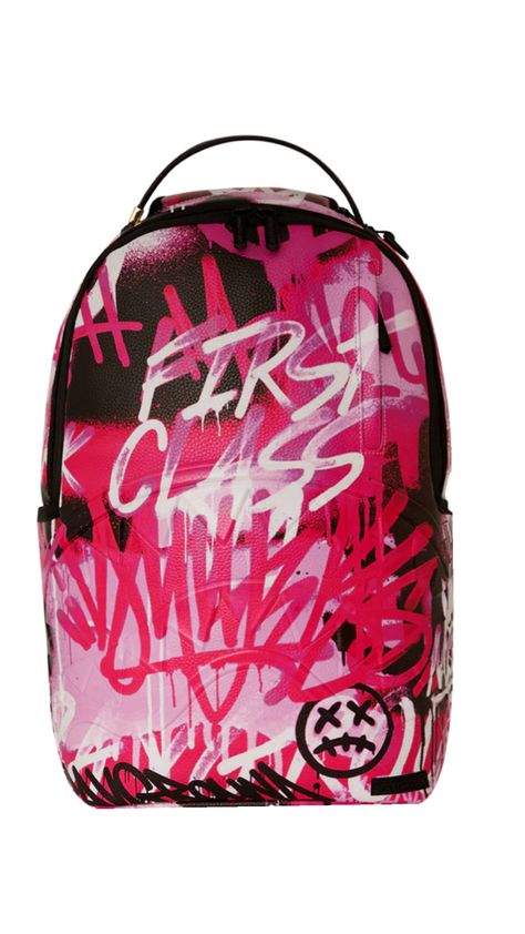 Sprayground Backpack, Pretty Backpacks, Spray Ground, Pink Wallpaper Ipad, Cute Promise Rings, Nicki Minaj Pictures, Stylish School Bags, Pretty Sandals, Back To School Backpacks