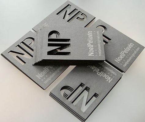 All laser cut business card 24pt, for Noel Pelavin. Laser Cut Business Cards, White Business Card Design, Business Card Gallery, Examples Of Business Cards, Buisness Cards, Business Card Design Inspiration, White Business Card, Business Card Design Creative, Black Business Card