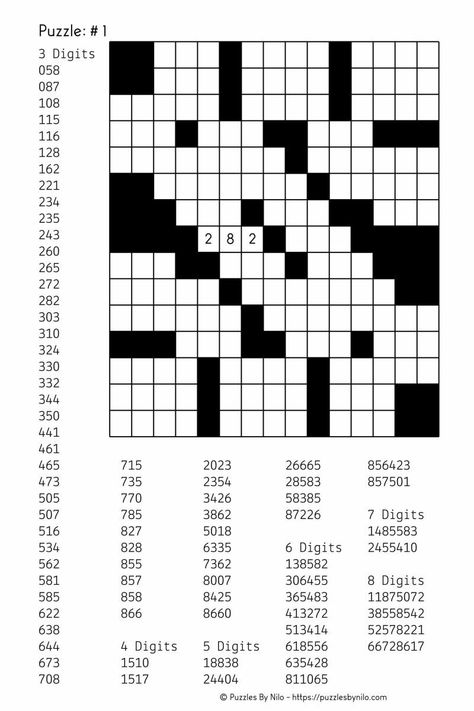 Printable Cross Number Puzzle – free printable cross number puzzles, math cross number puzzles printable, printable cross number puzzle, That does not ... Read more Free Printable Crossword Puzzles, Fill In Puzzles, Puzzles Printable, Puzzle Printable, Printable Crossword Puzzles, Free Printable Puzzles, Free Puzzles, Number Puzzles, Printable Puzzles