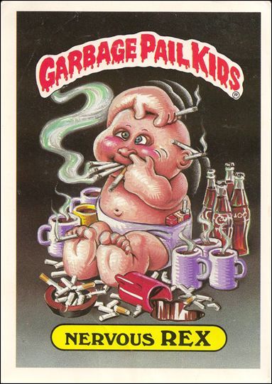 Garbage Pail Kids 1st Series Kid... 24 A, Jan 1986 Trading Card by Topps Garbage Pail Kids Cards, Cabbage Patch Kids Dolls, Kids Series, Garbage Pail Kids, Sticker Patches, Cabbage Patch Kids, Cabbage Patch, Childhood Toys, Patch Kids