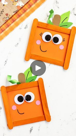 Pumkin Ideas For Kids Crafts, November Art Ideas For Preschoolers, Pumpkin Pre K Craft, Kindergarten Pumpkin Crafts Easy, Fall Craft For Toddlers Easy, Preschool Popsicle Stick Crafts, Simple Pumpkin Crafts For Preschoolers, Crafts For Kids With Popsicle Sticks, Pumpkin Patch Crafts For Toddlers