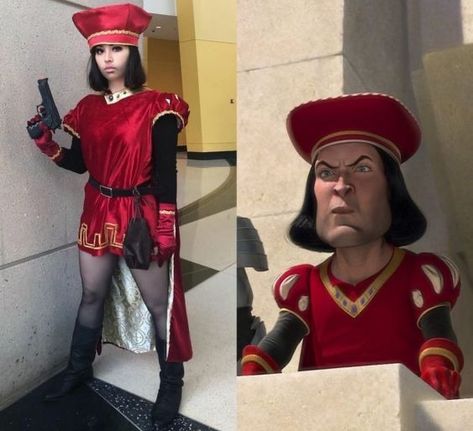 Lord Farquaad Costume, Shrek Costume, Most Creative Halloween Costumes, Halloween Costumes 2022, Lord Farquaad, Round Of Applause, Clever Halloween Costumes, Holloween Costume, Diy Kostüm