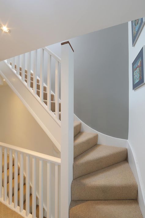 Loft Conversion Stairs, Loft Conversion Plans, Loft Conversion Design, Modern Corridor, Loft Conversion Bedroom, Dormer Loft Conversion, Bar Restaurant Design, Architecture Restaurant, Loft Staircase