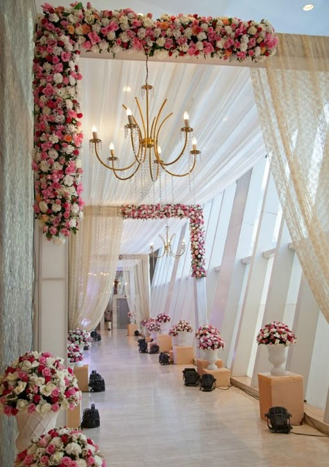 Stage Decorations Wedding, Entrance Wedding, Ceremony Pictures, Wedding Gate, Wedding Ceremony Pictures, Ceremony Songs, Marriage Day, Wedding Entrance Decor, Pictures Wedding