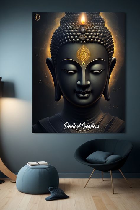 Embark on a visual odyssey to inner peace with my captivating Buddha art. This exquisite digital portrayal captures the essence of serene contemplation, as Buddha's tranquil visage emanates a profound sense of harmony. Let this artwork be your guide to tranquility and self-discovery. If you're drawn to the allure of inner serenity, don't hesitate to reach out and make this ethereal masterpiece a part of your sacred space. #Wallart #Buddha #Sprituality #Selflove #BeautyOfDarkness #Religion #GIft Buddha Texture Art, Nice Things To Draw, Human Face Sketch, Lord Buddha Wallpapers, Pencil Sketch Portrait, Colorful Canvas Art, Composition Painting, Buddha Art Painting, Army Pics