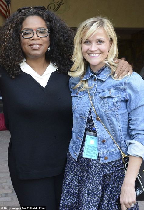 Opinion: Oprah Winfrey says she believes Reese Witherspoon suffered from post-traumatic stress disorder when the Harvey Weinstein scandal broke. The two are pictured in 2014 Super Soul Sunday, Reese Witherspoon Son, Reece Witherspoon, Wrinkle In Time, Soul Sunday, Angry Women, Harvey Weinstein, Post Traumatic, Reese Witherspoon