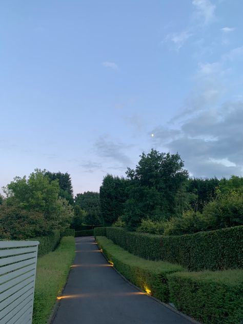 Driving uphill. #driveway#afternoonvibes Long Driveway To House, Homes With Long Driveways, Long Driveway Aesthetic, Long Driveway House, Uphill Driveway Ideas, House With Long Driveway, Aesthetic Driveway, Long Driveway Ideas, Long Driveway Landscaping