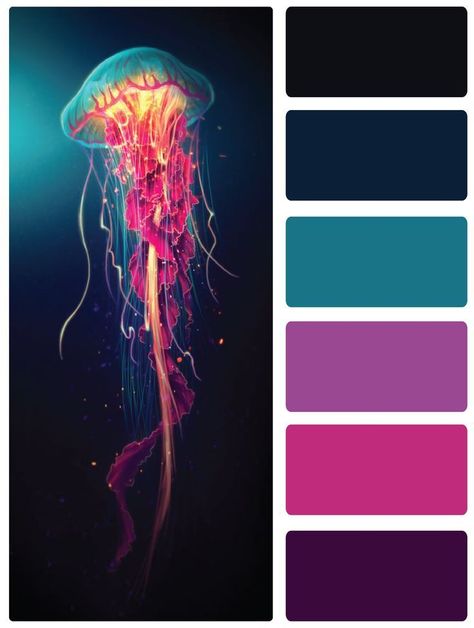 Love these colors Indigo And Green Color Palette, Color Schemes Bright, Teal Color Palette, Paint Color Combos, Color Theory Art, Color Palette Challenge, Palette Design, Color Schemes Colour Palettes, Pallet Painting