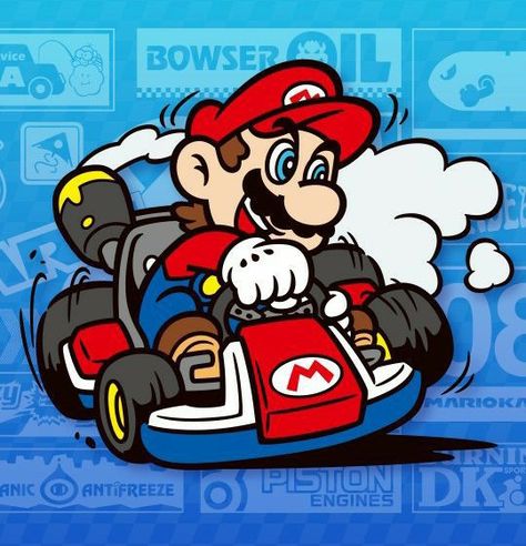 Super Mario Kart, Mario Fan Art, Channel Logo, Zelda Botw, Mario Games, Mario Nintendo, Super Mario World, Super Mario Art, Nintendo Art