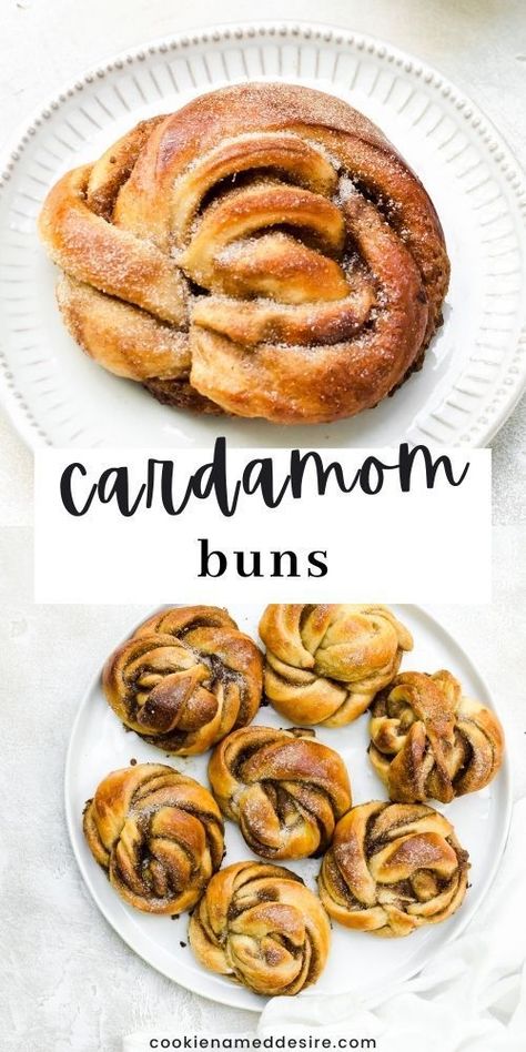 Gluten Free Swedish Cardamom Buns, Cardamom Morning Buns, Cardomom Recipes Bread, Danish Cardamom Buns, Giant Cardamom Bun, Cardomom Recipes Baking, Cinnamon Cardamom Rolls, Norwegian Cardamom Buns, Cardamon Buns Recipe