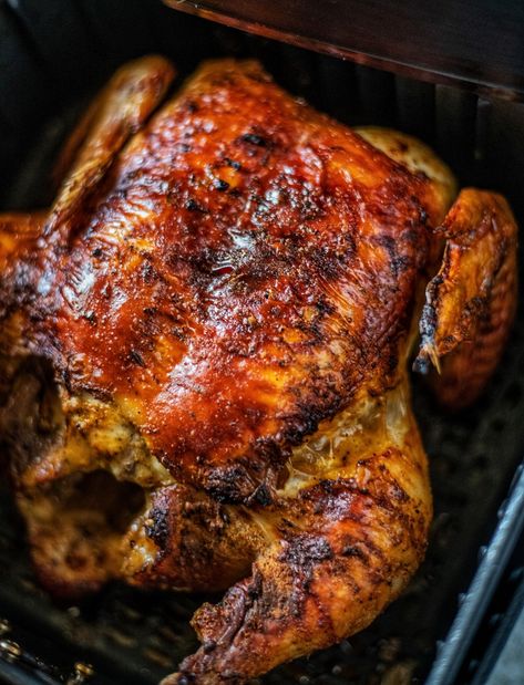 Cajun Butter Chicken, Cajun Style Chicken, Chicken Cajun, Air Fryer Whole Chicken, Coop Can Cook, Ninja Grill, Butcher Box, Cajun Butter, Cornish Hen