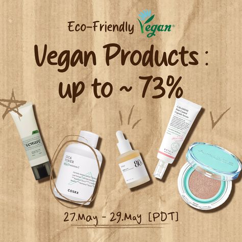 Choose these brands as much as you love our planet! Eco-friendly beauty vegan brand ~ up to 50%🌍 From COSRX to VEWARE Discover Zezeya’s carefully selected vegan products at discounted prices. . . 🎫 05.27 - 05.29 (PDT) BUY OVER $50_DISCOUNT 10% - ZEZEYAONLY10 * The applicable discount rate for this cereal coupon varies depending on the purchase amount. 👍 Check out other cereal coupons on the site . . . 🐇 zezeya.com #zezeya #kbeauty #kbeautyshop #cosmetic #sale #brand #brandsale #discount #... Eco Friendly Beauty, Vegan Products, Vegan Brands, Brand Sale, Discount Price, K Beauty, Our Planet, Our Love, Cereal