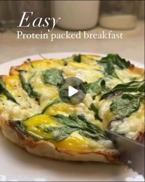 Recipe Using Tortillas, Egg Tortilla, Breakfast Tortilla, Cottage Cheese Breakfast, Cottage Cheese Eggs, Easy Protein, Veggie Breakfast, Ricotta Recipes, Food Meals