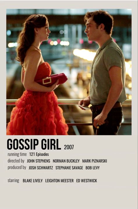 minimal polaroid series poster for gossip girl Show Polaroid Poster, Film Polaroid, Filmy Vintage, Film Vintage, Iconic Movie Posters, Gossip Girls, Film Posters Minimalist, Western Film, Film Poster Design