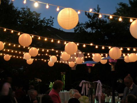 Asian lantern Asian Lanterns, Lanterns Hanging, Asian Inspired Wedding, Speakeasy Party, Backyard Birthday Parties, Japanese Lantern, Outdoor Dinner Parties, Backyard Birthday, Lantern Ideas