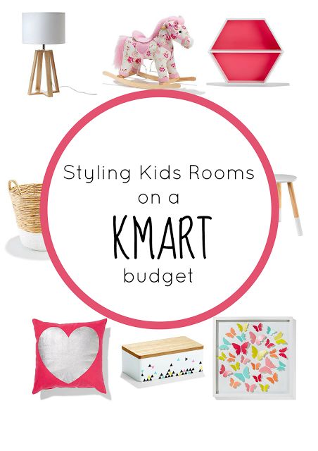 Styling Kids Rooms on a Kmart Budget Kmart Bedroom Ideas Decor, Kmart Styling, Kids Bedroom Makeover, Kmart Australia, Kmart Home, Kids Budget, Nursery Makeover, Kmart Hacks, Children's Bedroom Ideas