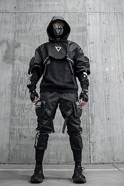 Fabric of the Universe Techwear Fashion Cyberpunk Ghillie Hoodie Techwear Aesthetic Men, Cyberpunk Hoodie, Fashion Cyberpunk, Fabric Of The Universe, Techwear Hoodie, Cyberpunk Jacket, Techwear Cyberpunk, Cyberpunk Techwear, Futuristic Clothing