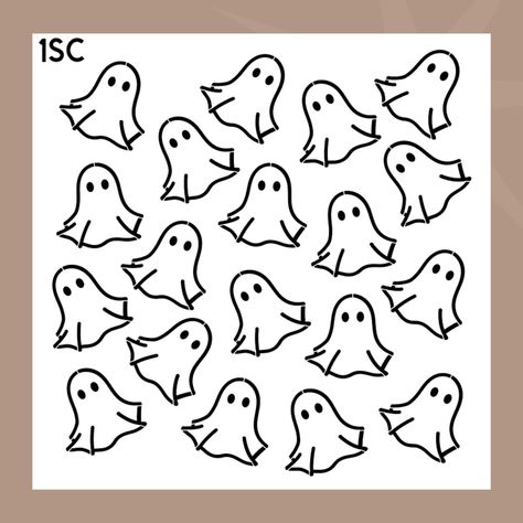 Ghost Stencil, Ghost Background, Cookie Halloween, Royal Icing Templates, Halloween Stencils, Royal Icing Transfers, Hat Cookies, Ghost Cookies, Sugar Cookie Royal Icing