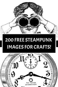 Steampunk Printables Free Steam Punk, Steampunk Ephemera Free Printables, Steampunk Images Free Printable, Diy Templates Printable, Steampunk Paper Crafts, Summer Steampunk, Steampunk Decor Diy, Steam Punk Diy, Steampunk Art Drawing