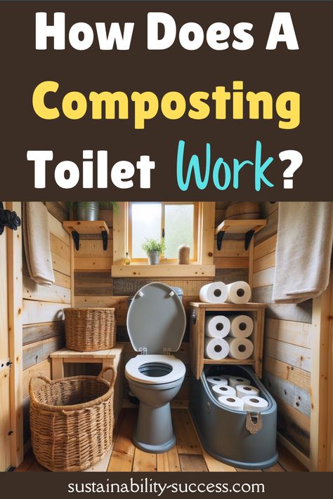 how does a composting toilet work Outhouse Composting Toilet, Off Grid Toilet Diy, Self Composting Toilet, Diy Outhouse Bathroom Composting Toilet, No Plumbing Toilet, Diy Composting Toilet How To Build, Compost Bathroom, Off Grid Bathroom Ideas, Off Grid Plumbing