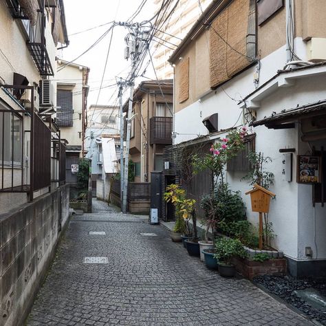 Ryu Tokyo on Instagram: “Who else is deeply charmed by clean, quiet neighborhood streets in Japan? This particular, simple one can be found in Tokyo's Kagurazaka…” Streets In Japan, Japan Neighborhood, Traditional Meets Modern, Everything Is Ok, Japan Street, Tokyo Street, Underground Music, Romanticizing Life, Street Trends