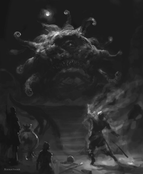 Undead Druid, Beholder Dungeons And Dragons, Chris Rahn, Dm Ideas, Creature Reference, Grimm Brothers, Monster Artwork, D D Monsters, Cthulhu Mythos