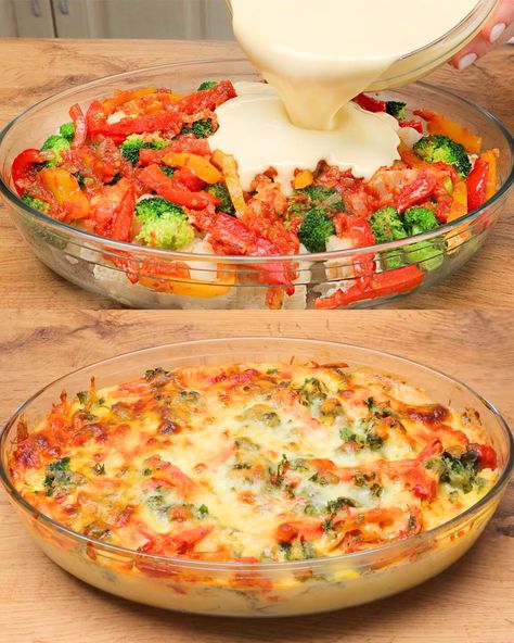 Mixed Vegetable Casserole, Mix Vegetable Recipe, Vegetable Casserole Recipes, Veggie Casserole, Vegetable Medley, Healthy Vegetable, Vegetable Casserole, Baked Vegetables, Sauteed Vegetables