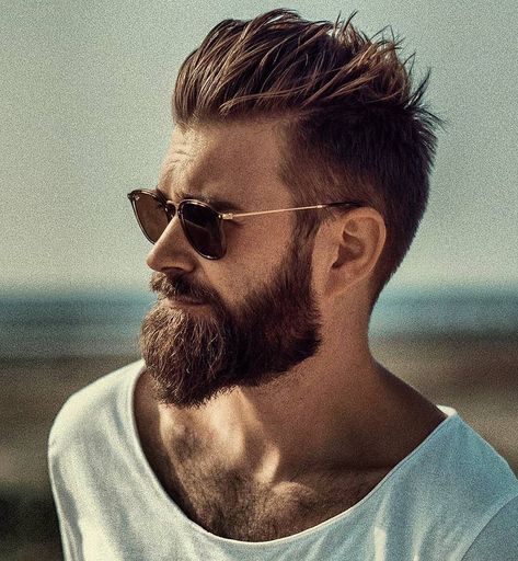 450 Likes, 3 Comments - Gentleman's Approval (@gentlemansapproval) on Instagram: “Rate the hair/beard style 1 - 10 @gentlemansapproval” Hairstyles For Men With Beards, Charismatic Man, 80's Hairstyle, Beard Growth Kit, Men With Beards, Long Beard Styles, Beard Gifts, Man With A Beard, Mens Hairstyles With Beard