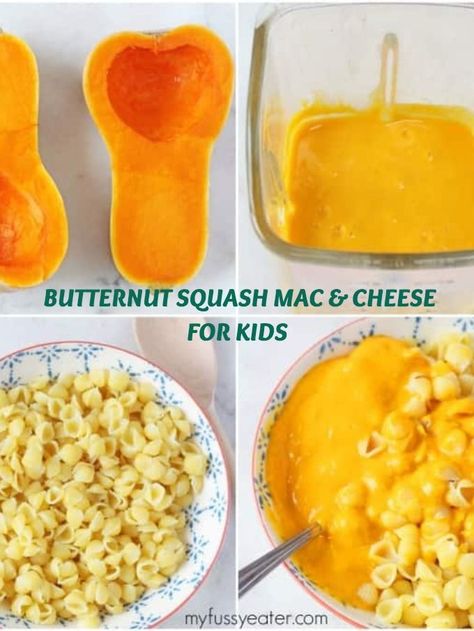 Butternut Squash Mac And Cheese Recipe, Butternut Squash Mac Cheese, Squash Mac And Cheese, Butternut Squash Mac, Weaning Foods, Butternut Squash Mac And Cheese, Easy Baby Food Recipes, Baby Led Weaning Recipes, Healthy Baby Food