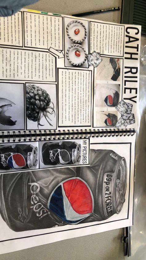 Catch Riley Artist Page. Cath Riley Artist Research, Cath Riley Art, Photography Research Page Gcse, Artist Information Page, Alevel Artist Research Page, Pop Art Gcse Sketchbook, Artist Page A Level, Artist Research Sketchbook Pages, Gcse Artist Research Page Ideas