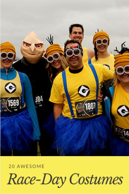 There’s nothing better than spicing up a race with a crazy costume. Whether you’re going for spooky, crazy, trendy or fun, there are endless possibilities. Here are some of the craziest costume ideas from the ACTIVE community to help inspire you to take your race gear to a whole new level. 20 Awesome Race-Day Costumes http://www.active.com/running/articles/20-awesome-race-day-costumes?cmp=17N-PB33-S14-T1-D2--1098 Running Outfit Men, Team Theme, Race Outfit, Crazy Costumes, Running 10k, Couch To 5k, Benefits Of Running, Running Costumes, Running Humor