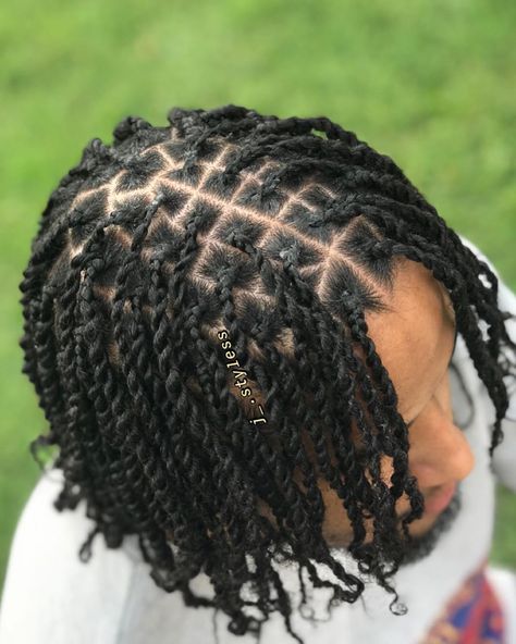 Jen!👸🏾 on Instagram: “Small Men Twists🤩✨ . . . @j_.styless @j_.styless @j_.styless . . . . . . . . . #twiststyles #twist #twistbraids #twists #mentwists…” Twist Hair Men, Man Braids, Two Strand Twist Hairstyles, Black Boy Hairstyles, Cornrow Braids Men, Mens Twists Hairstyles, Nails September, Hair Twists Black, Braids Men