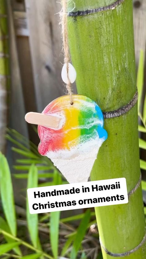 Christmas ornaments. All handmade in Hawaii. —- #christmasornaments #christmasornament #hawaiichristmas #hawaiiforchristmas #winecharm… | Instagram Hawaiian Christmas Ornaments, 2023 Christmas Ornaments, Hawaii Christmas, Hawaii Gift, Hawaiian Christmas, Christmas Decorations For Kids, Tropical Christmas, Instagram Christmas, Etsy Christmas