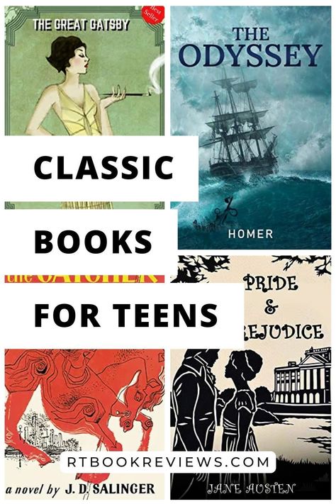 Looking for the best books for your teen to read? Look no further! You can find the best of classic literature designed for younger readers here! Tap to see our top 11 best books for teens! #booksforteenagers #classicbooksforteens #bestsellingteenbooks #bestbookstoread Books For 13-14, Classical Books To Read, Teen Girl Books To Read, Books To Read Young Adults, Books To Read Teens, Must Read Books For Teens, Books For Teenage Girls Must Read, Good Books For Teens, Classic Books For Teens