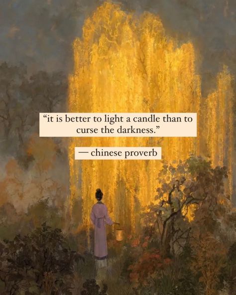 Light A Candle, Chinese Proverbs, Soothing Quotes, Chinese Quotes, Meant To Be Quotes, Proverbs Quotes, Vie Motivation, Literature Quotes, Really Good Quotes