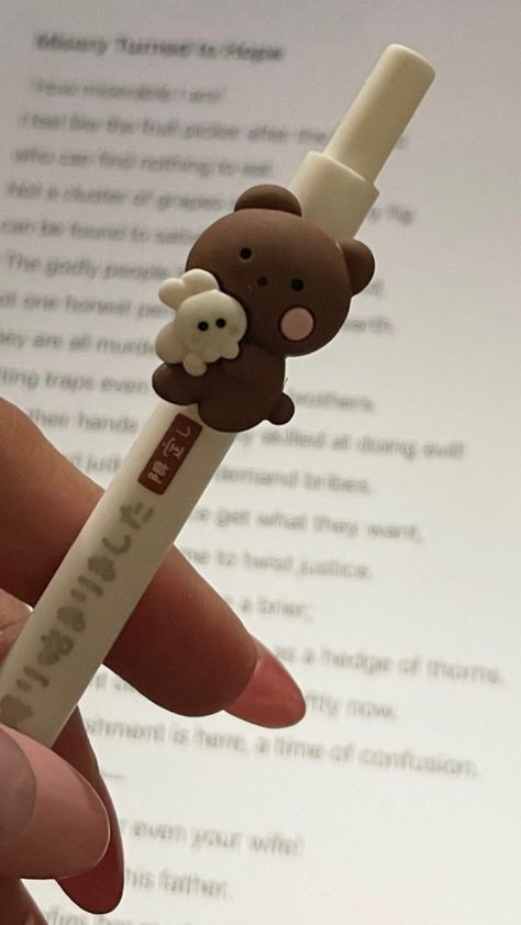 Beige Stationary Aesthetic, Korean Aesthetic Stationary, Cute Korean Stationary Aesthetic, Brown Stationary Aesthetic, Brown Aesthetic Kawaii, Brown Aesthetic Bear, Brown School Supplies, Korean Stationery Aesthetic, Beige Stationary